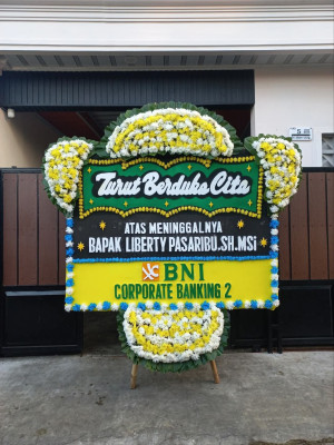 Papan Bunga Duka di Koto Beringin